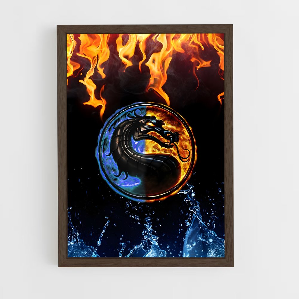 Poster Combat Élémentaire – affiche Mortal kombat (vue 5)